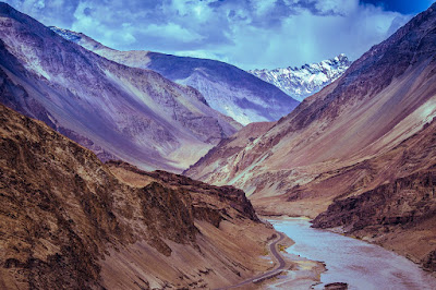 Mountains River leh